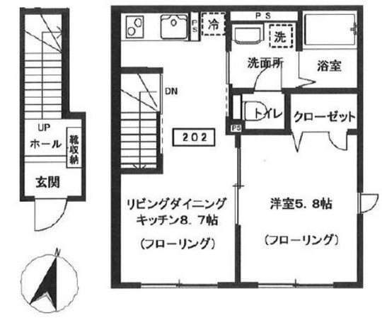 セレーノの物件間取画像